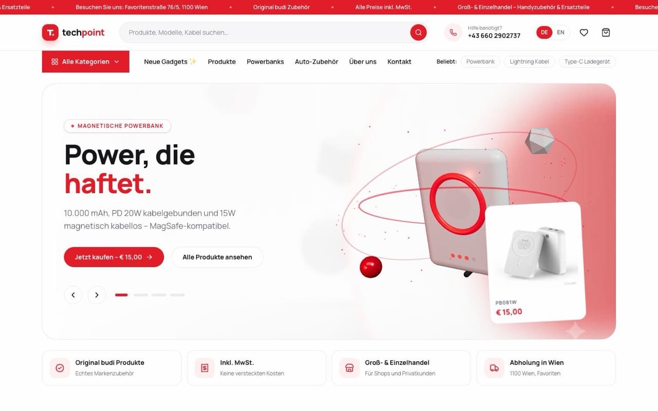 Techpoint — screen 1